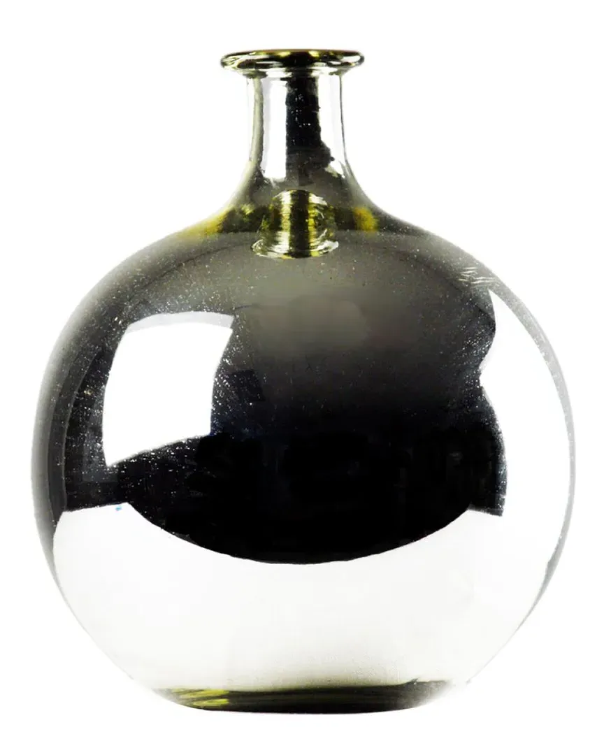 Tear Drop Vase - Black, Glass image