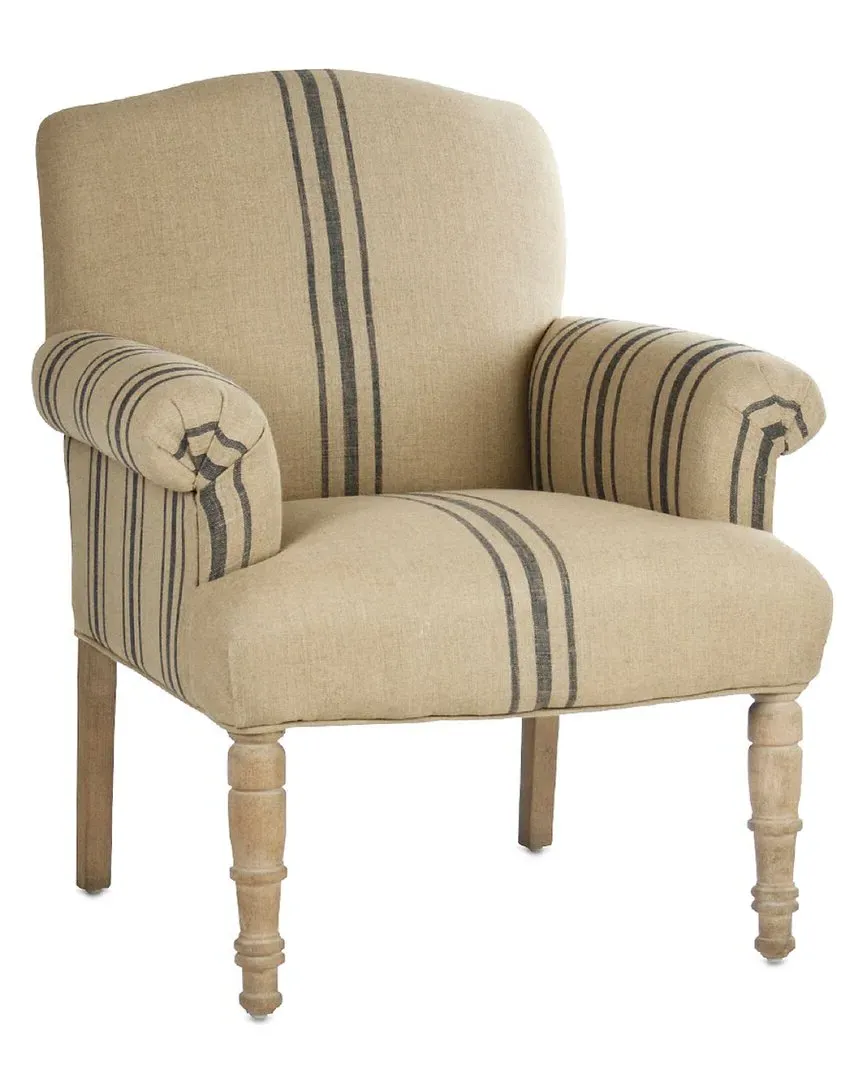 Zentique Club Chair - Khaki, Linen image