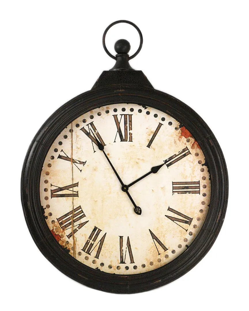 Zentique Pocket Watch Wall Decor - Multicolor, Iron image