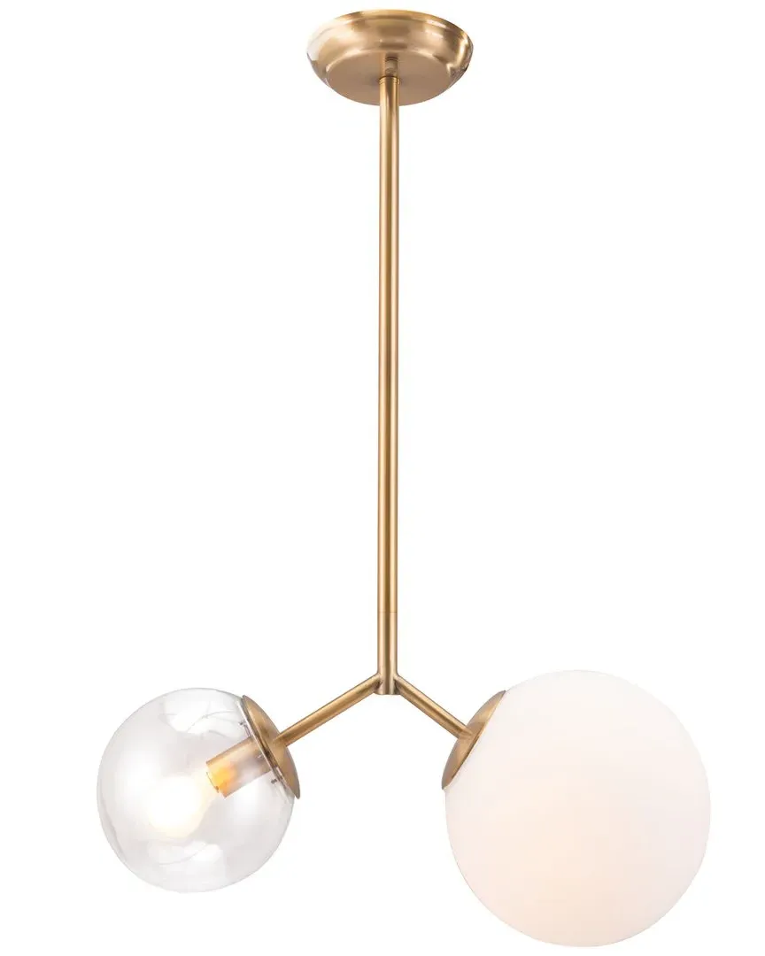 Constance Ceiling Lamp - Brass, Glass image
