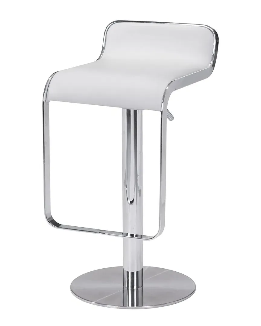 Equino Adjustable Barstool - White image