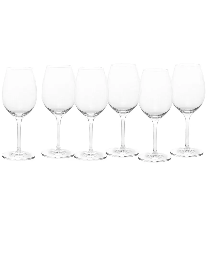Banquet 6-Piece Sauvignon Blanc Glass Set - Clear, Crystal