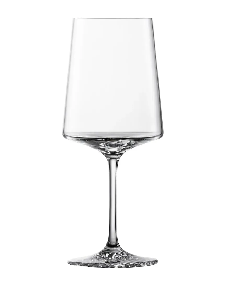 Echo Set of 4 Crystal All Purpose Wine Glasses - Clear image