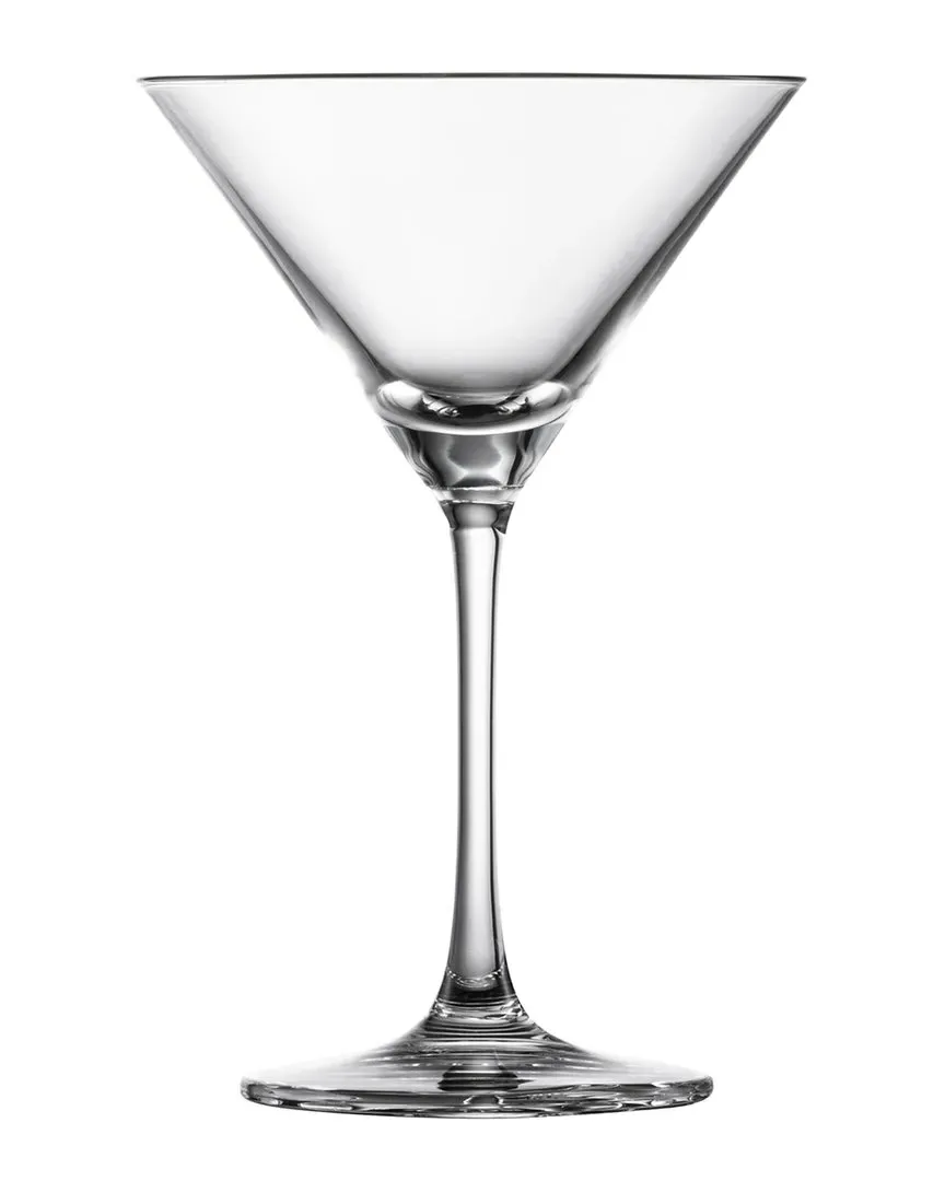 Echo Set of 4 Crystal Martini Glasses - Clear