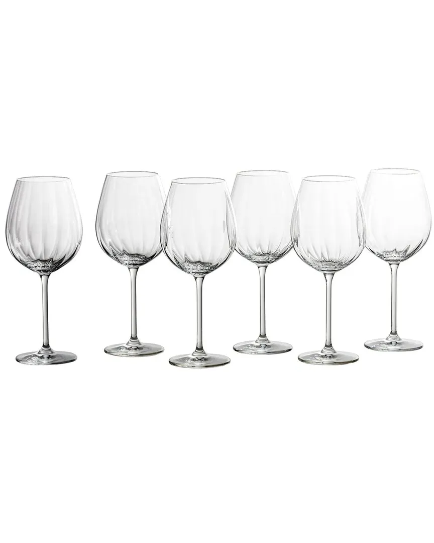 Prizma Set of 6 Cabernet Wine Glasses - Clear, Crystal image