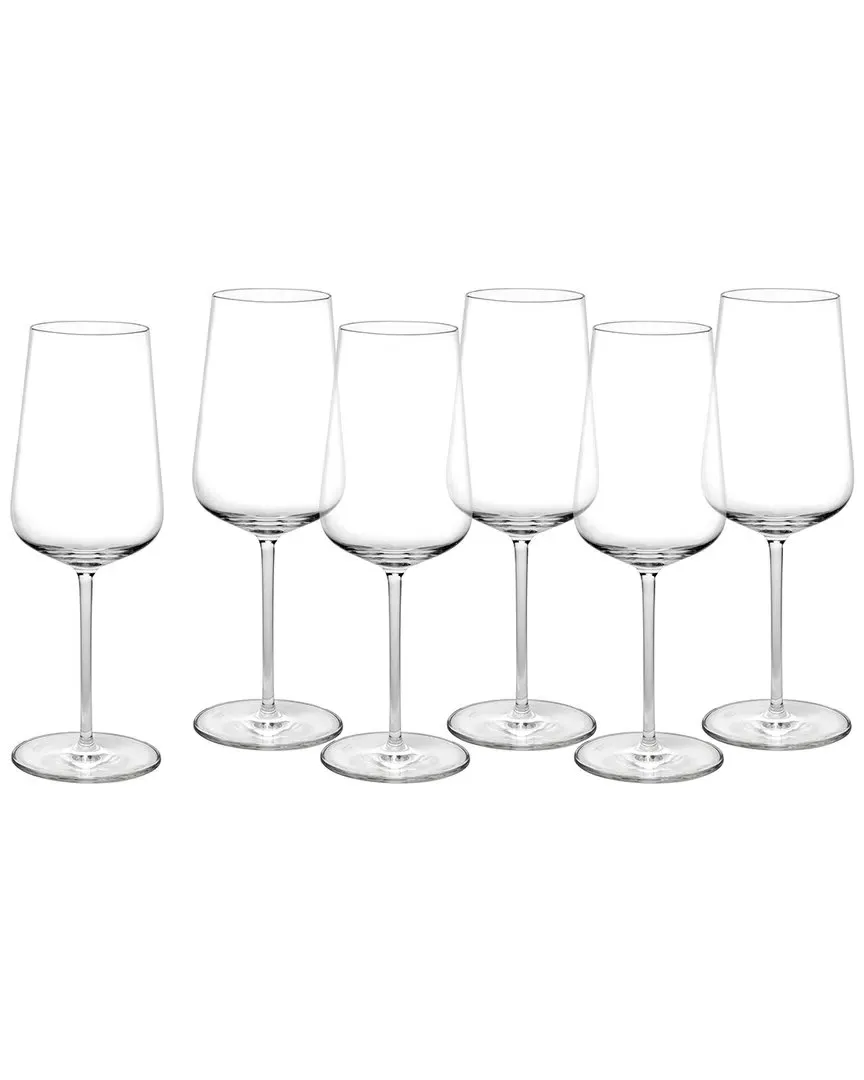 Vervino Set of 6 Cabernet Glasses - Clear, Crystal Glass image