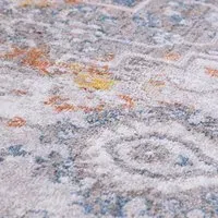 Alermo Low-Pile Rug - Multicolored