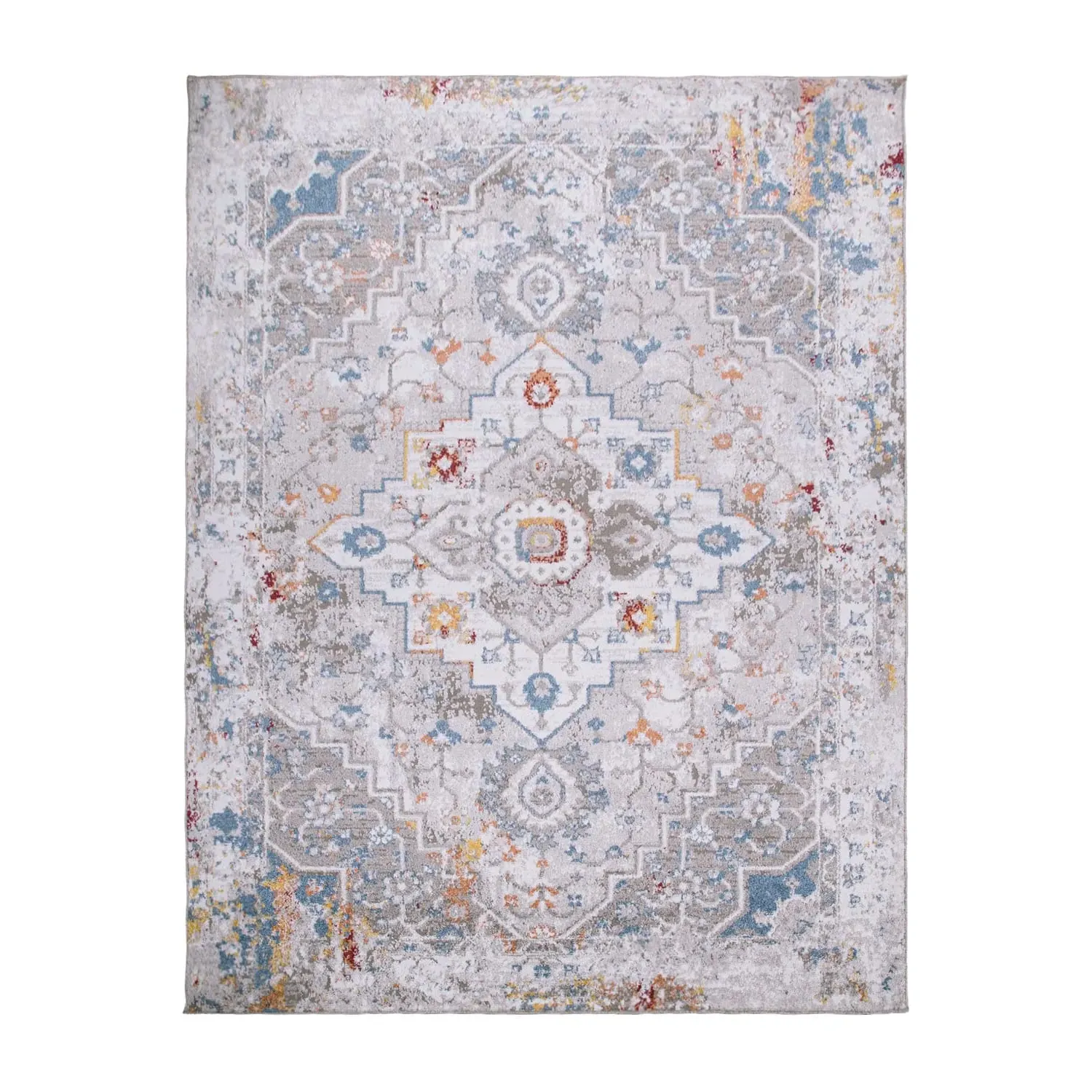 Alermo Low Pile Rug - Multicolored image