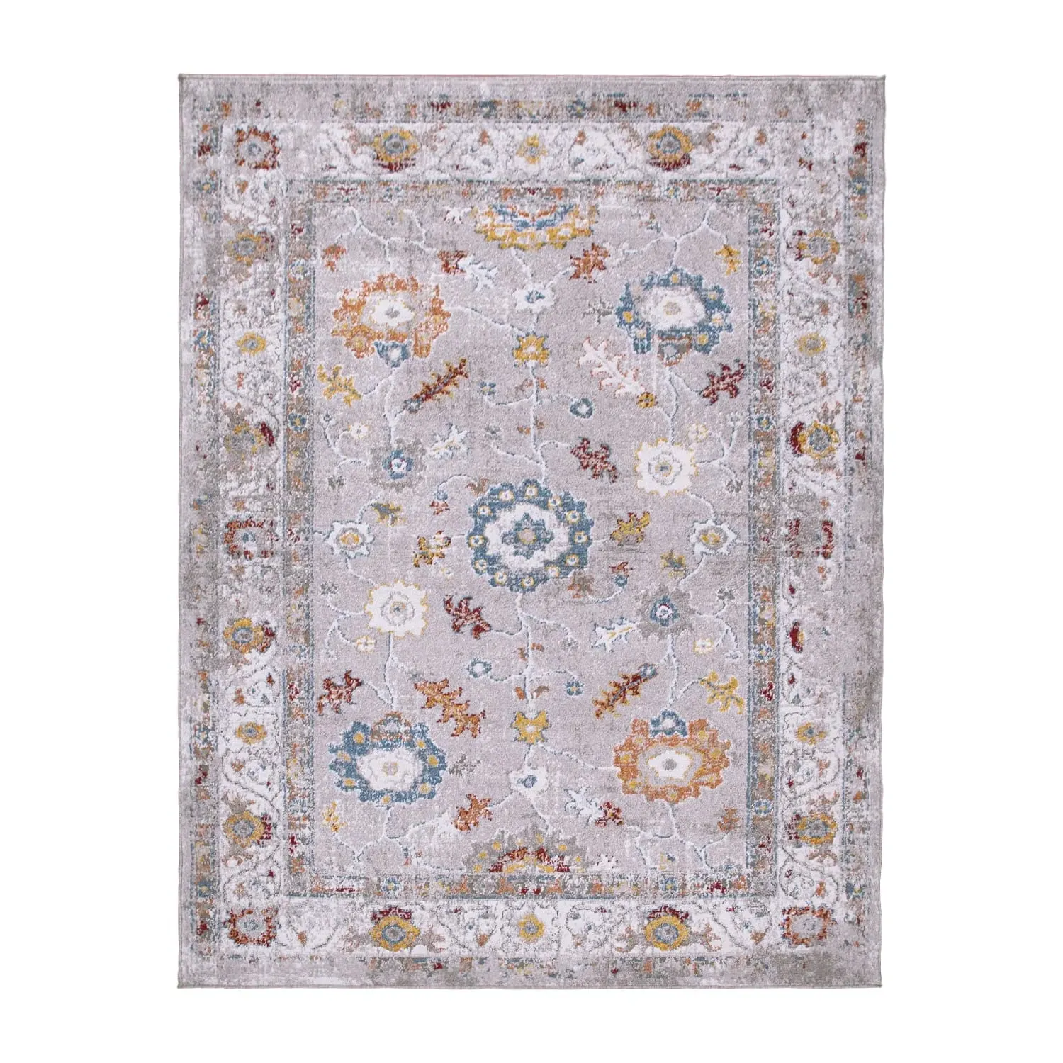 Alermo Short-Pile Rug - Multicolored image