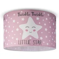 Aleynia Ceiling Light - Pink, Aluminum