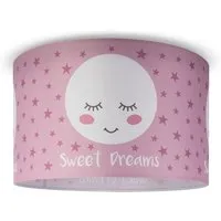 Aleynia Ceiling Light - Pink, Aluminum