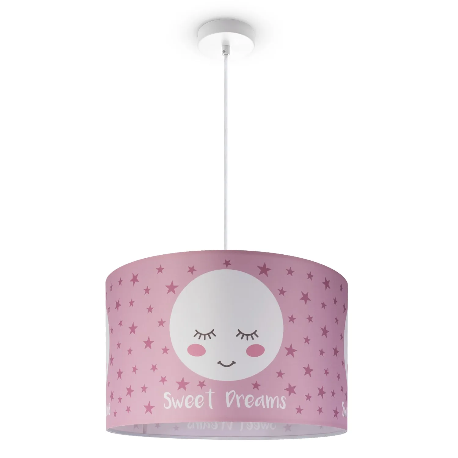 Aleynia Pendant Light - Pink, Aluminum