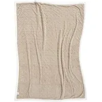 Alice Throw Blanket - Brown, Polyester