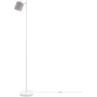 Alina Floor Lamp - Grey, Steel