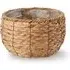 Almada Plant Pot Set - Beige, Woven Grass
