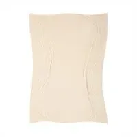 Angy Plush Blanket - Camel, Polyester