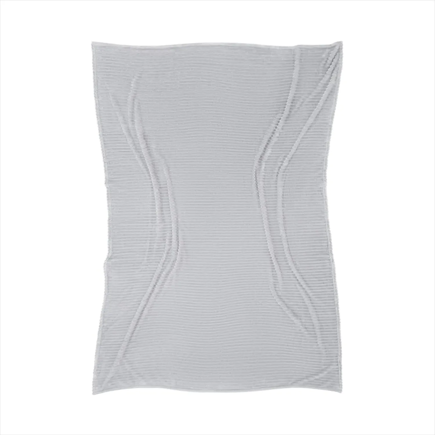 Angy Plush Blanket - Grey, Polyester