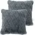Arnia Cushion Cover - Anthracite, Polyester