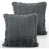 Arnia Cushion Cover - Anthracite, Polyester