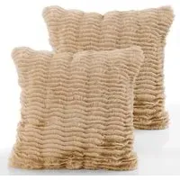 Arnia Cushion Cover - Beige, Polyester