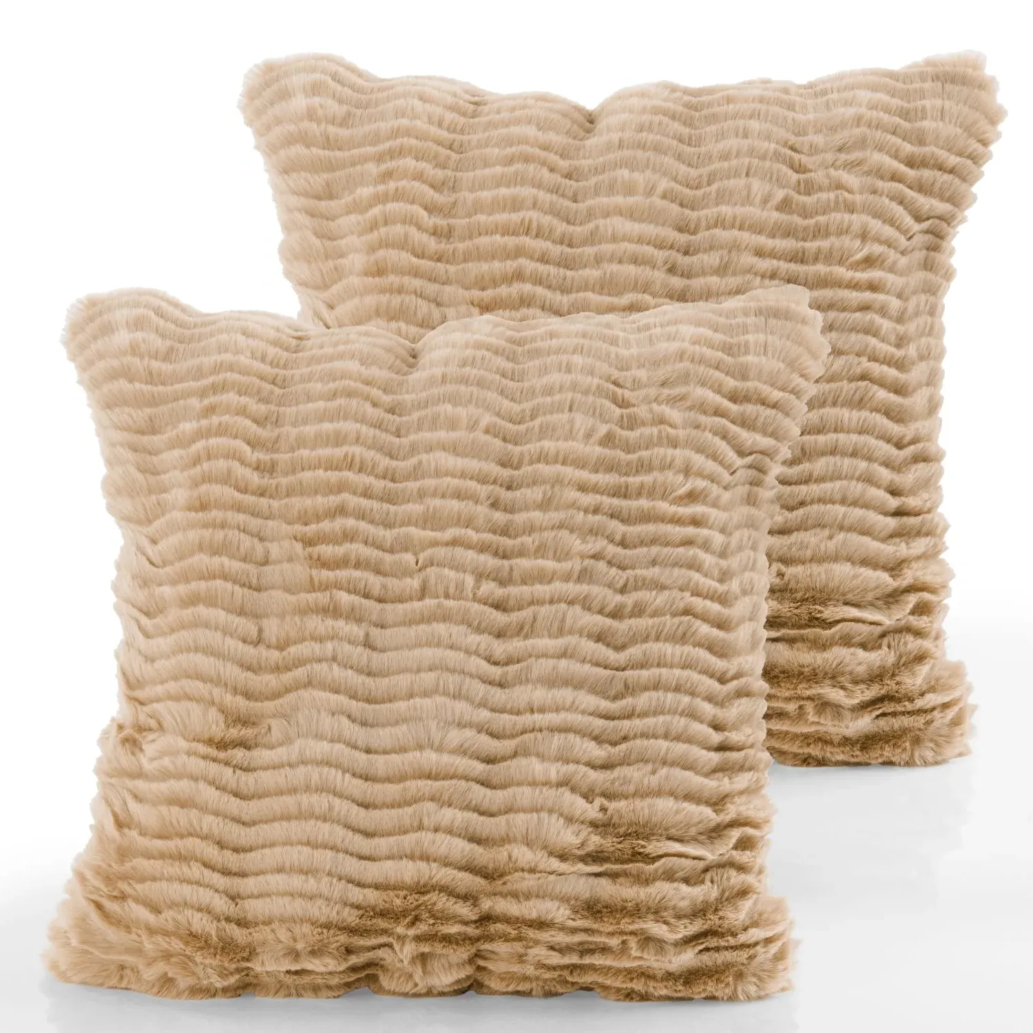 Arnia Cushion Cover - Beige, Polyester