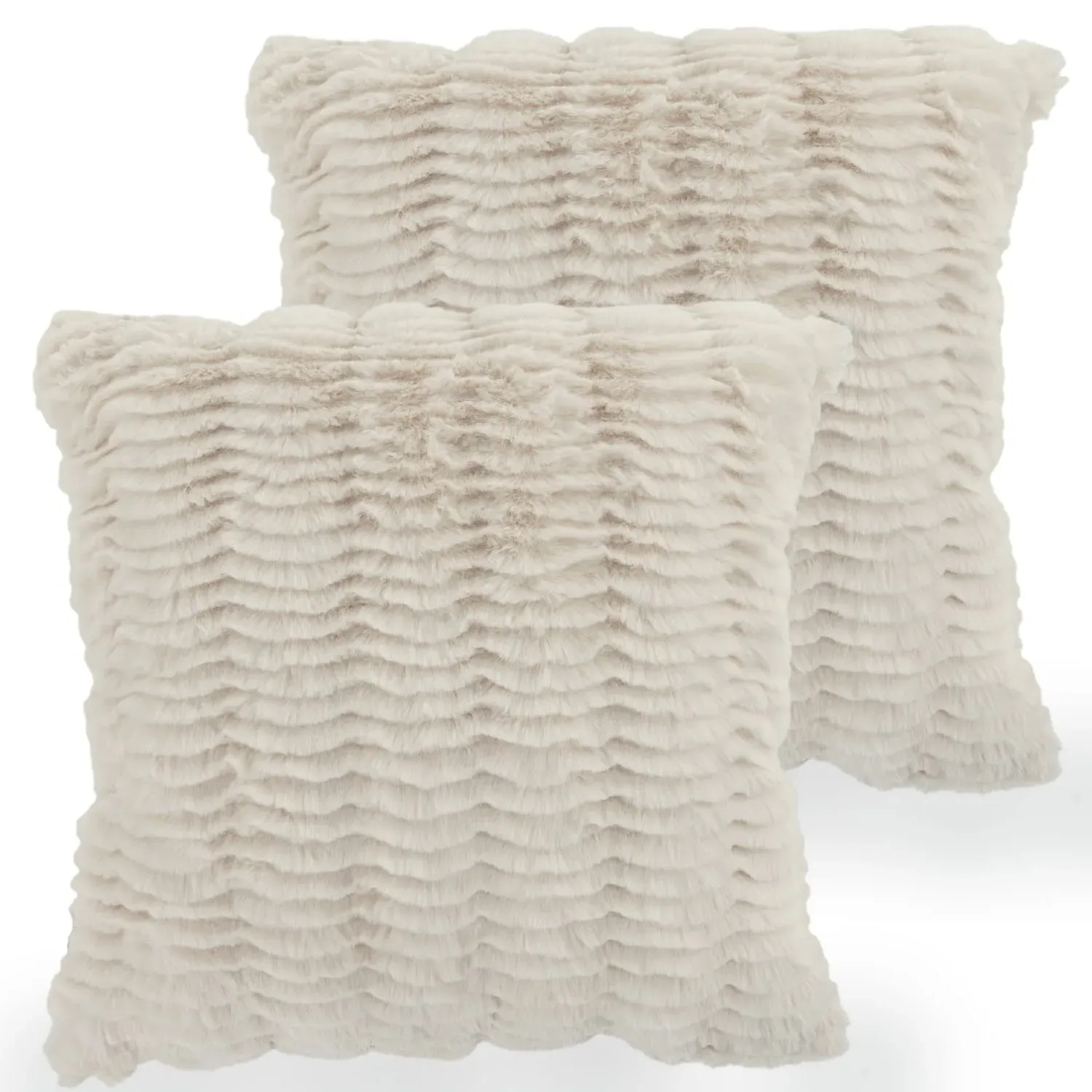 Arnia Cushion Cover - Cream, Polyester