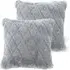 Arnia Cushion Cover - Grey, Polyester