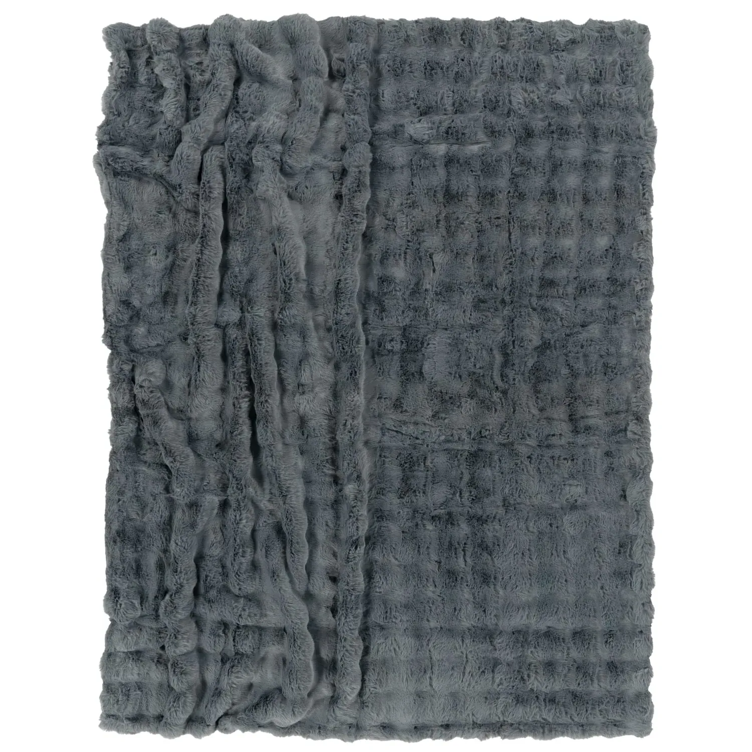 Arnia Throw Blanket - Anthracite, Polyester image
