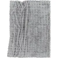 Arnia Throw Blanket - Grey, Polyester