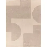 Balsa Abstract Rug - Beige