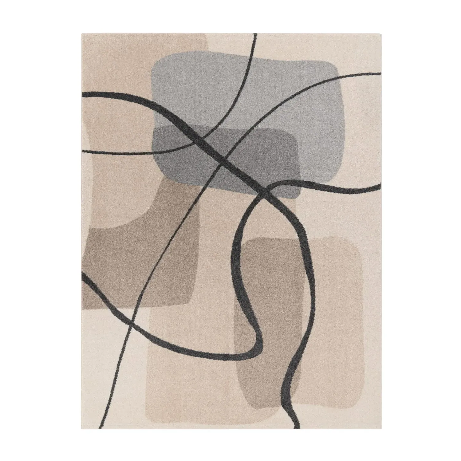 Balsa Short Pile Rug - Beige image