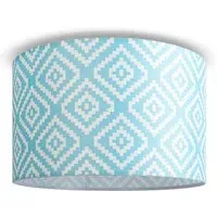 Bella Ceiling Light - Light Blue, Aluminum