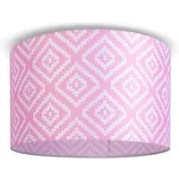 Bella Ceiling Light - Pink, Aluminum