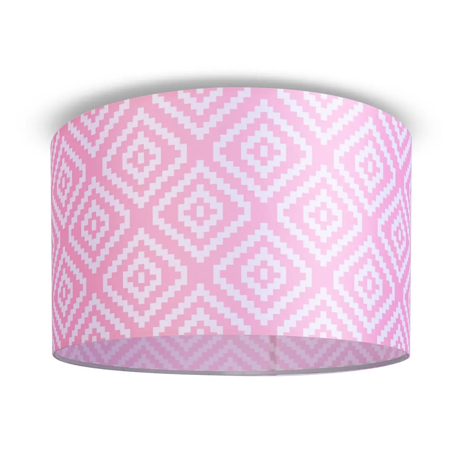 Bella Ceiling Light - Pink, Aluminum