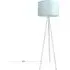 Bella Floor Lamp - Light Blue, Steel