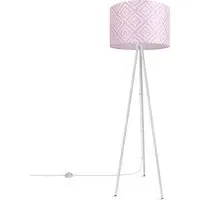 Bella Floor Lamp - Pink, Steel