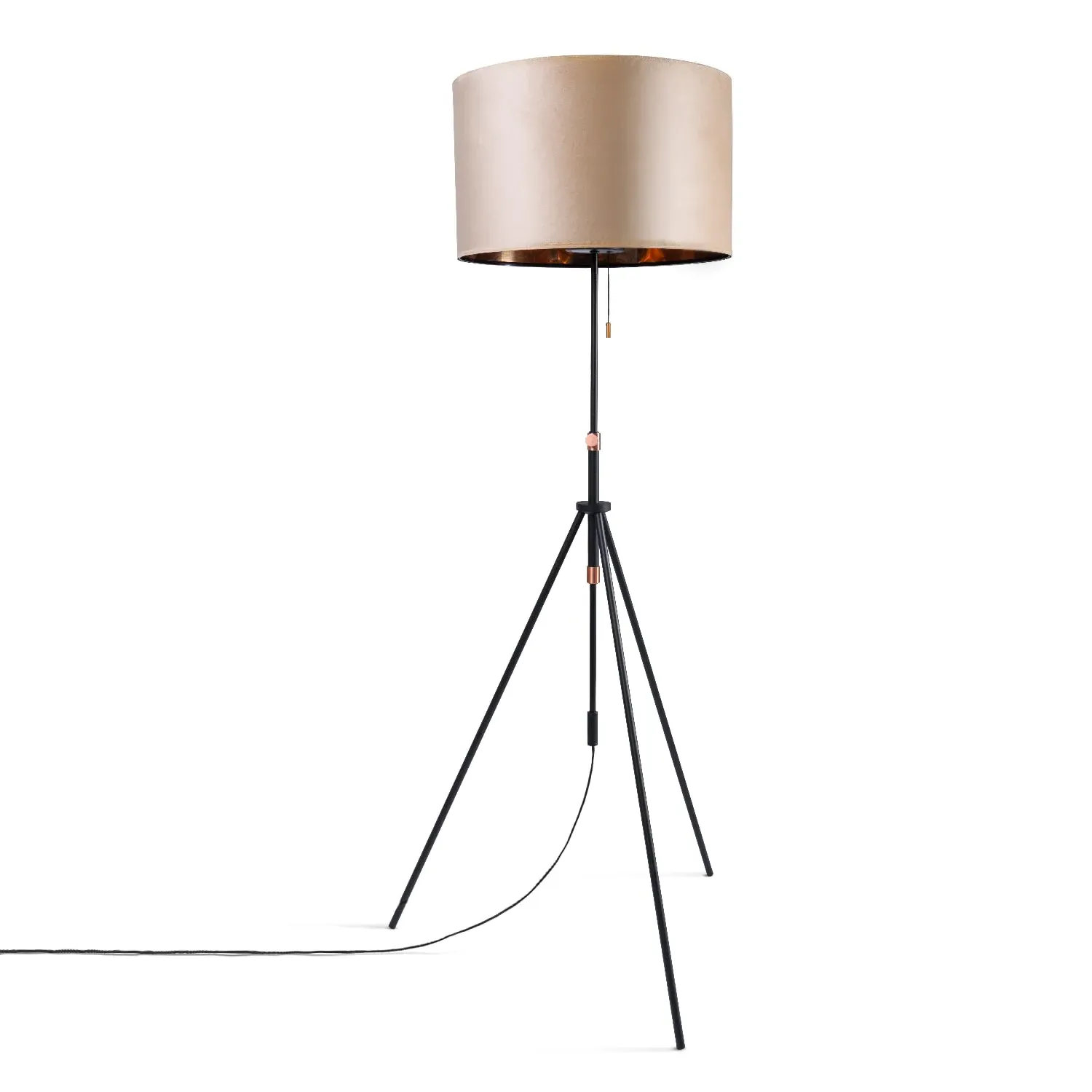 Beton Floor Lamp - Beige, Velour image