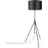 Beton Floor Lamp - Gold, Velour
