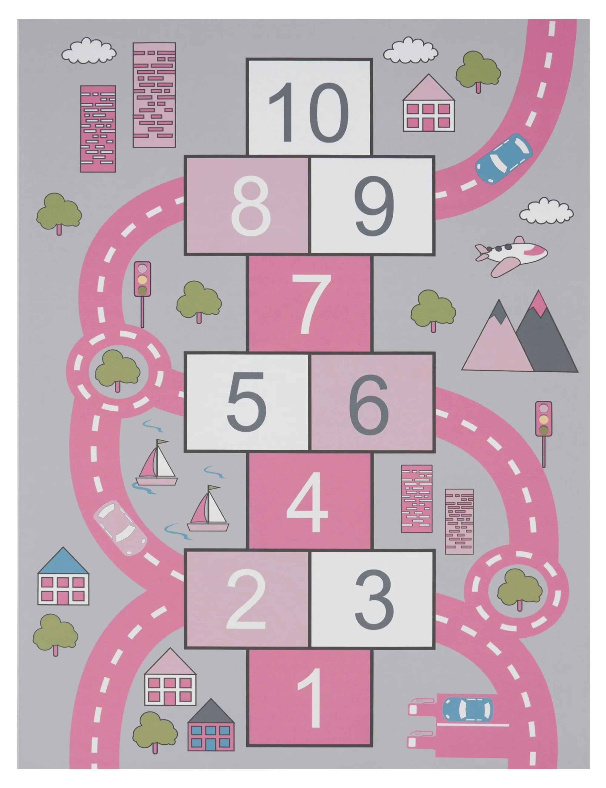 Bini Kids Rug - Pink product