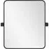 Bomie Adjustable Wall Mirror - Black, Iron