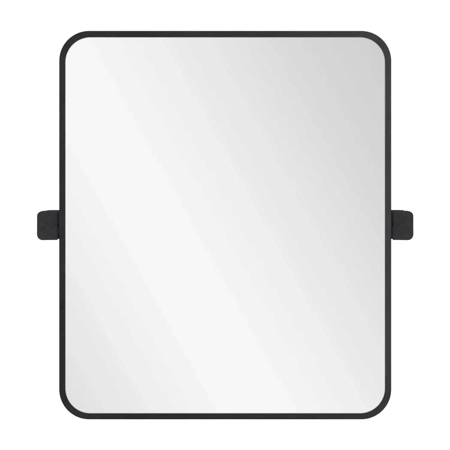 Bomie Adjustable Wall Mirror - Black, Iron image