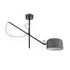 Bovel Ceiling Light - Grey, Steel