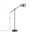 Bovel Floor Lamp with Cable Switch - Nickel, Steel