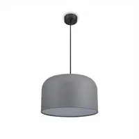 Bovel Pendant Light - Grey, Steel