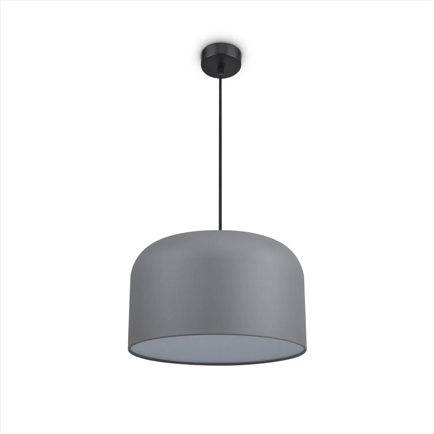 Bovel Pendant Light - Grey, Steel image