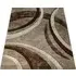 Bravo Rug with Hand-Cut Contours - Brown
