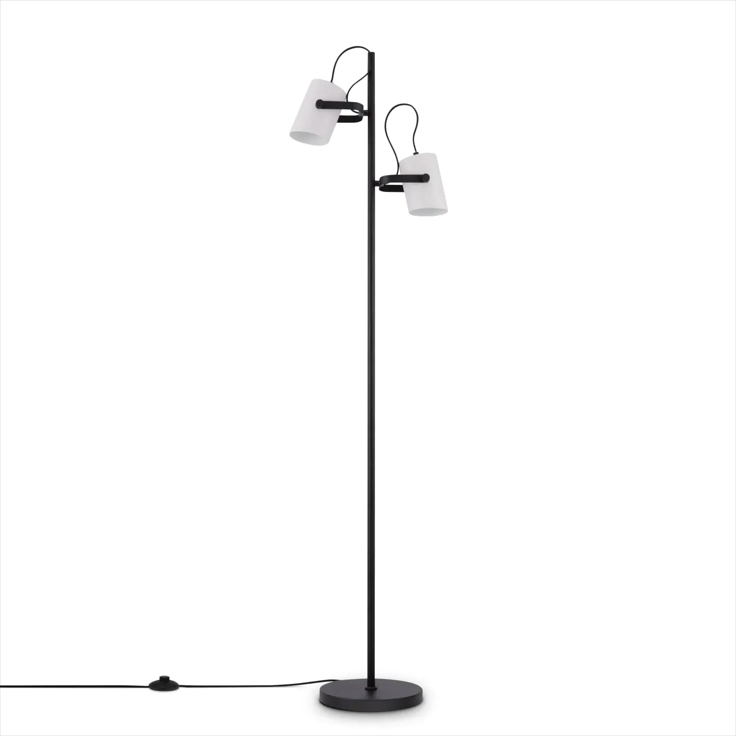 Caleo Floor Lamp - Black, Steel