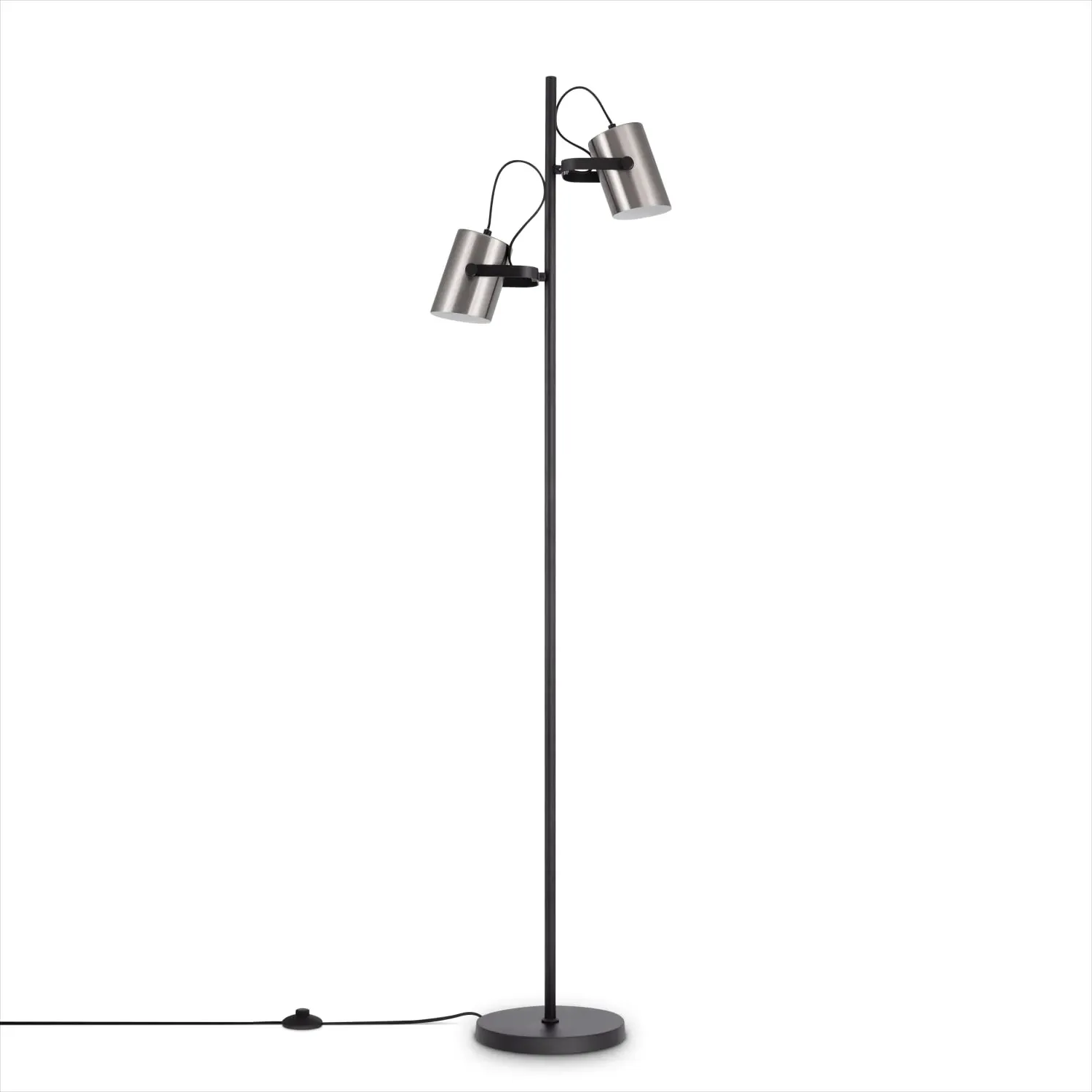 Caleo Floor Lamp - Nickel, Steel