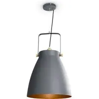 Caleo Pendant Light - Charcoal, Steel
