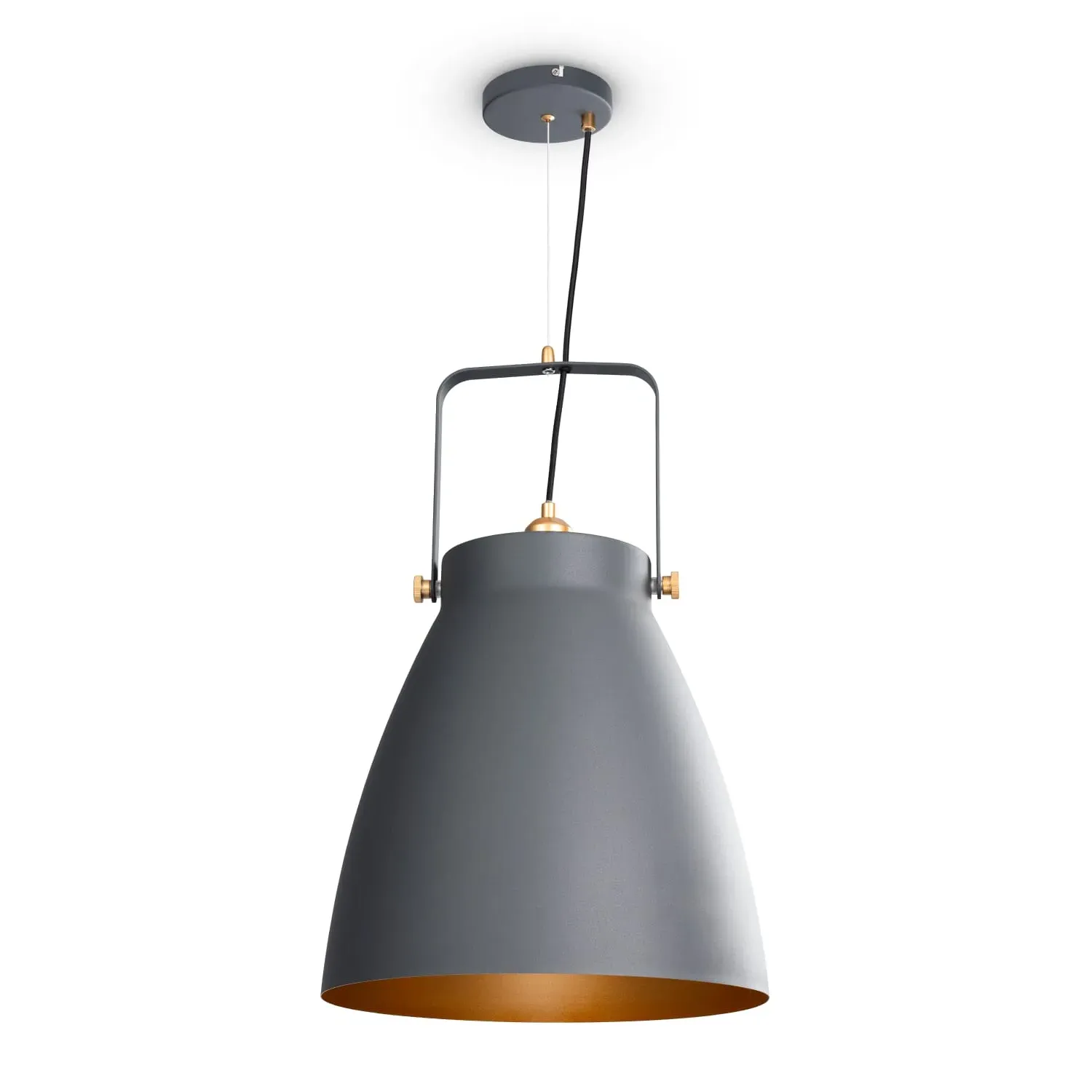 Caleo Pendant Light - Charcoal, Steel